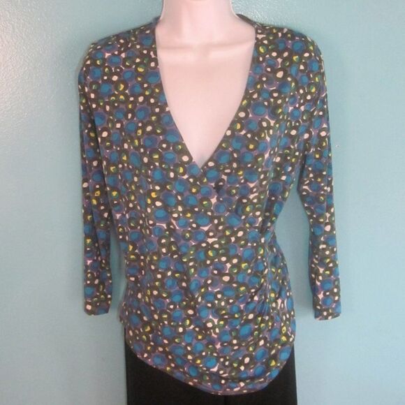 Boden Faux Wrap Top Size 10 - Picture 9 of 11